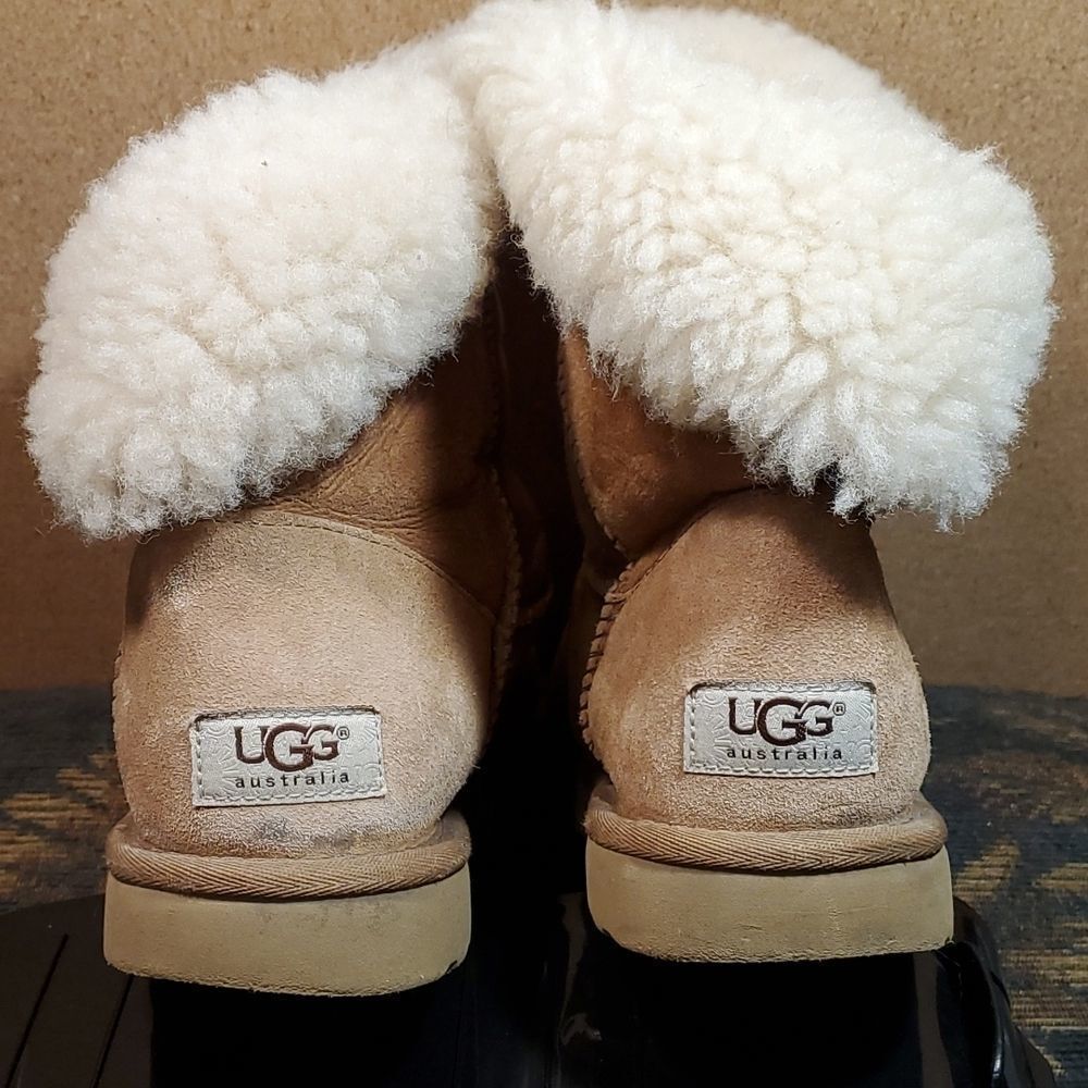 Ugg Bailey Button Boots In Chestnut - image 4